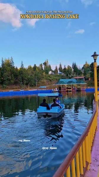Nokdara Boating Lake on the Elite Travels Lolegaon trip